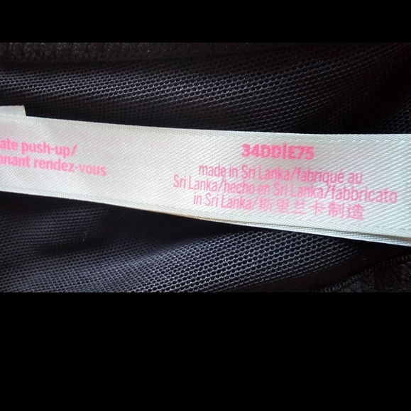 Victoria's Secret Date Push-Up Bra Racerback 34DD NEW - Picture 10 of 10